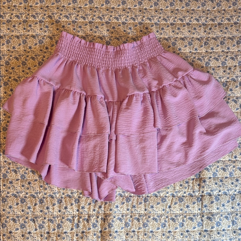 Lavender Ruffled Skirt